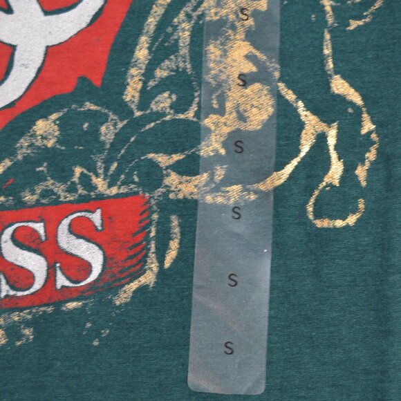 Guess Eco Organic Men’s T-Shirt Green Short Sleeves Logo Size Small Slim Fit NWT - Picture 15 of 16